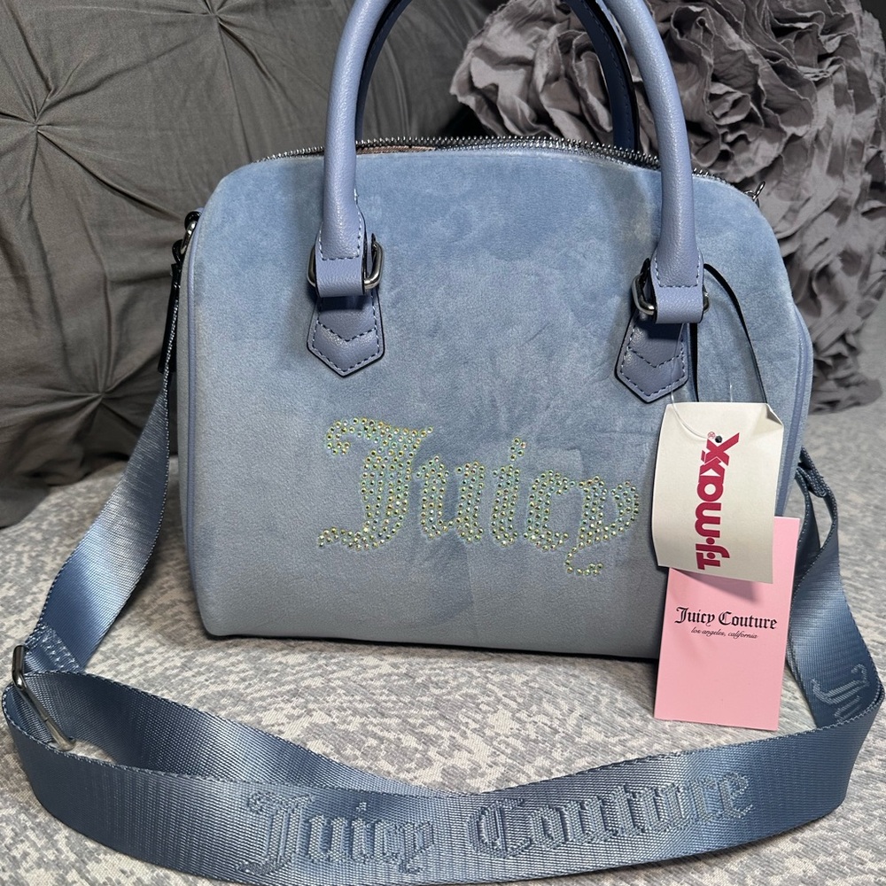 JUICY COUTURE Blue Obsession Satchel
